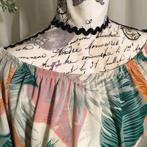 ADORA ruffle tie waist blouse - Picture 4 of 10